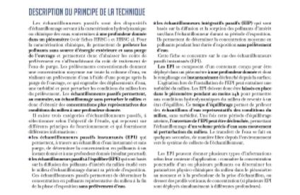 Couverture de la fiche technique innovante échantillonneurs passifs instantanés