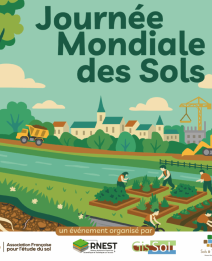 Image de l'affiche de la 12e édition de la Journée mondiale du Sol en Pays de la Loire