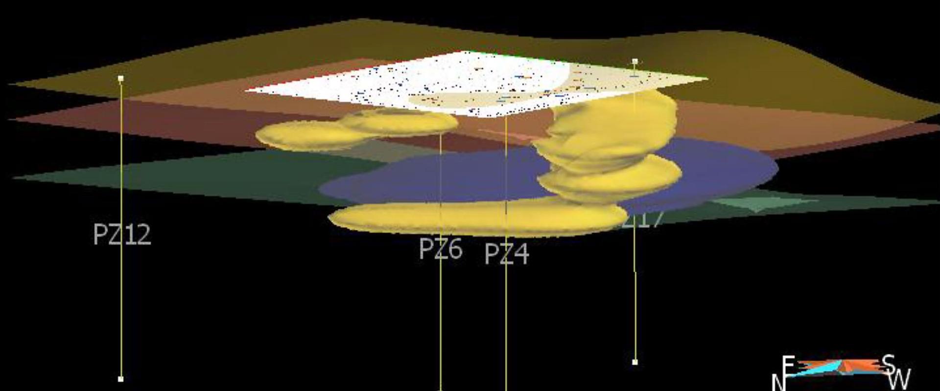 Modélisation de la pollution sur le site atelier du projet Fluxobat