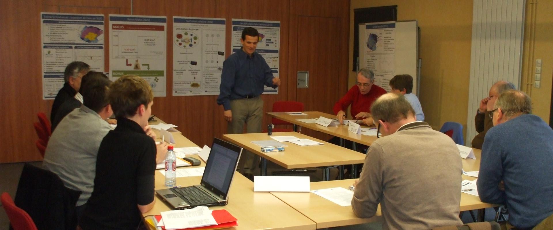 Atelier de prospective (économie des milieux et des risques)