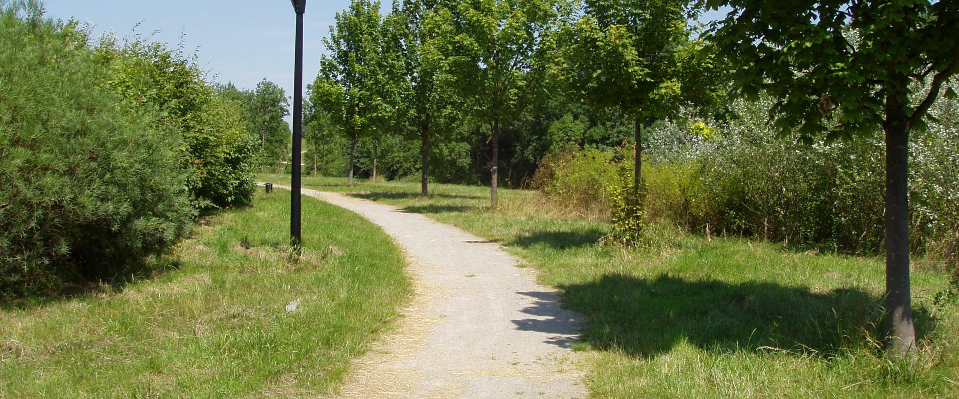 Parcours sur une friche réhabilitée