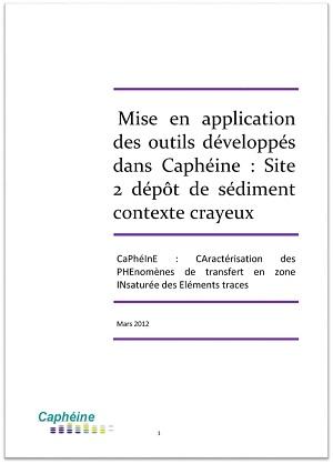 Couverture du guide "site" Dépôt de sédiment contexte crayeux