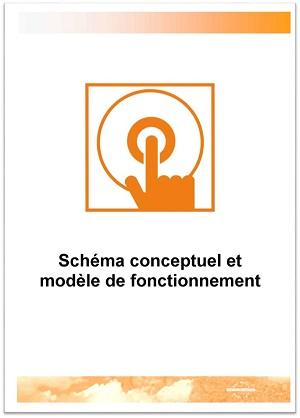 Couverture de Schéma conceptuel et modèle de fonctionnement