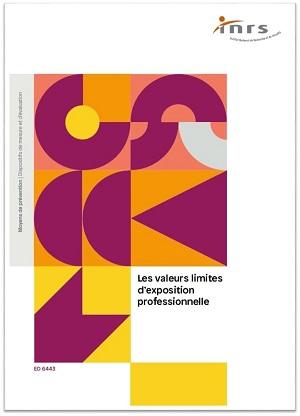 Couverture du rapport Les valeurs limites d'exposition professionnelle