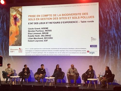 Photogtaphie des participants à la Table ronde de la Journée Technique du 1er décembre 2022
