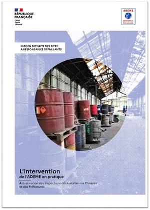 Page de couverture du rapport Mise en sécurité des sites à responsables défaillants : l'intervention de l'ADEME en pratique
